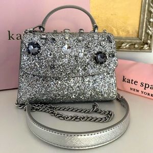 Kate Spade jeweled micro satchel